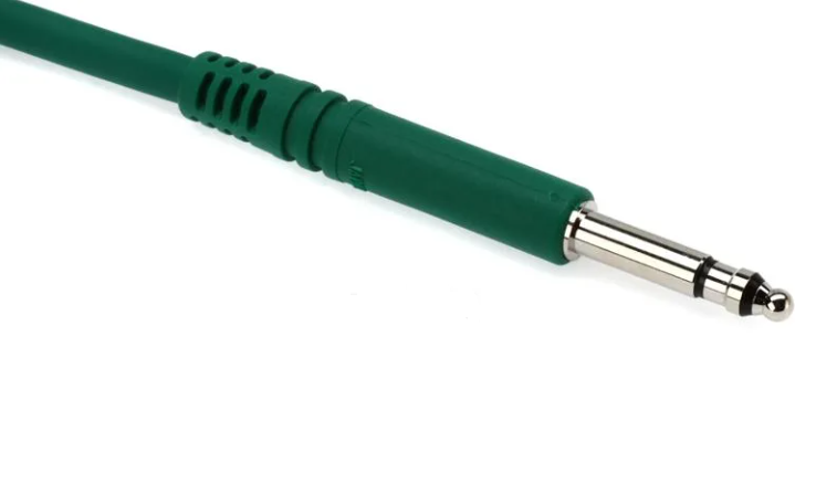 Mogami PJM 1205 Bantam TT Patch Cable - 12 inch Green