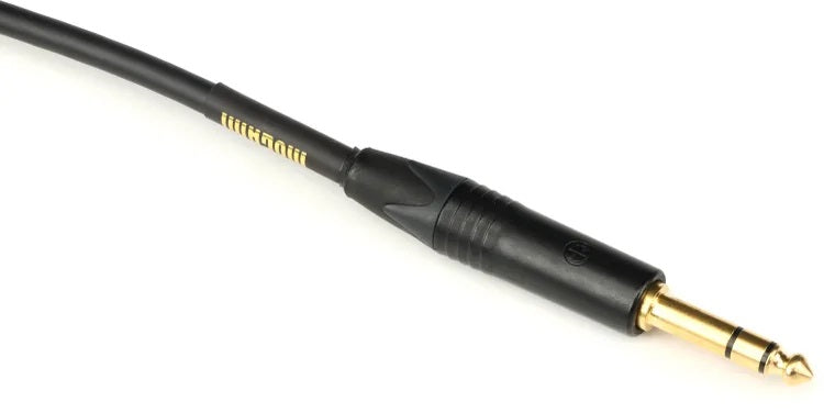 Mogami Gold TRSXLRM-03 Balanced 1/4-inch TRS Male to XLR Male Patch Cable - 3 foot
