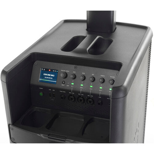 JBL Eon One MK2 All-in-One, Battery-Powered Column PA with Built-In Mixer and DSP