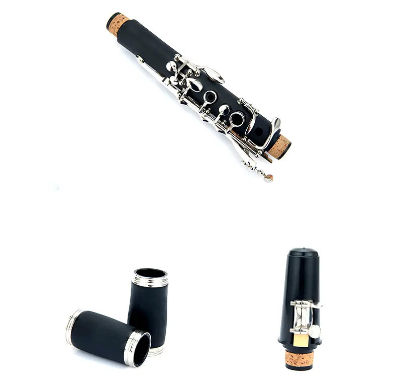 Drumroll Clarinet B-flat Silver plated CL330