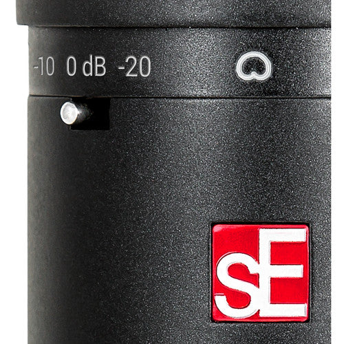 sE Electronics sE2200 Large-Diaphragm Cardioid Condenser Microphone with Isolation Pack (Black)