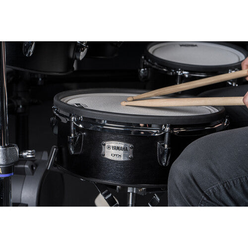 Yamaha DTX8K-X Electronic Drum Kit with Wood-Shell TCS Pads and DTX-PRO Drum Module - Black Forest