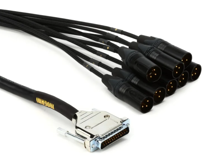 Mogami Gold DB25-XLRM-10 8-channel Analog Interface Cable - 10'