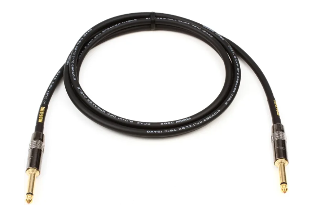 Mogami Gold Speaker Cable 1/4 inch TS to 1/4 inch - 6 foot