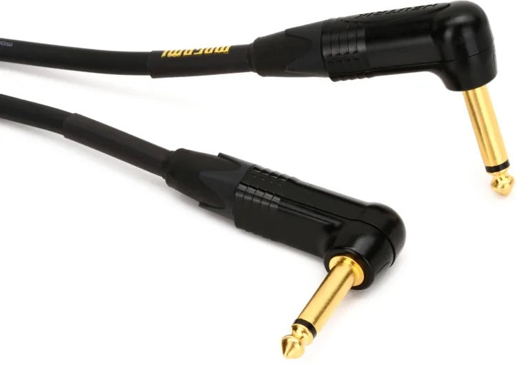 Mogami Gold Instrument RR Right Angle to Right Angle Instrument Cable - 18 foot