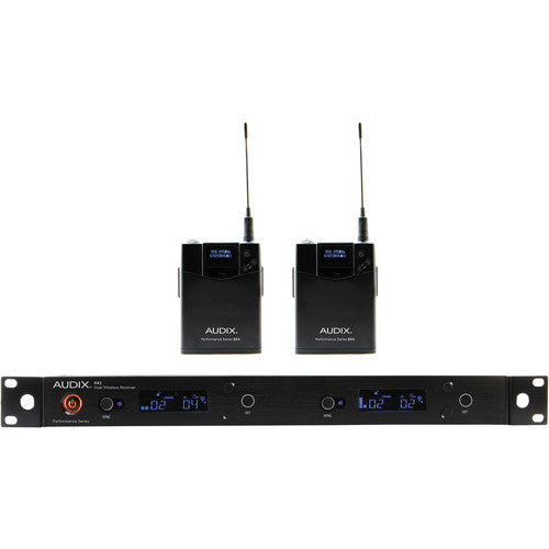 Audix AP42BP Dual-Channel Bodypack Wireless System