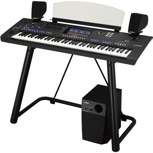 Yamaha 3-Piece 2.1 Active Speaker System for Genos 76-Key Digital Workstation REFURBISHDED