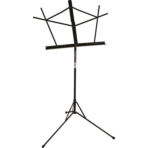 On-Stage SM7122BB Note Sheet Music Stand (Black, with Bag)