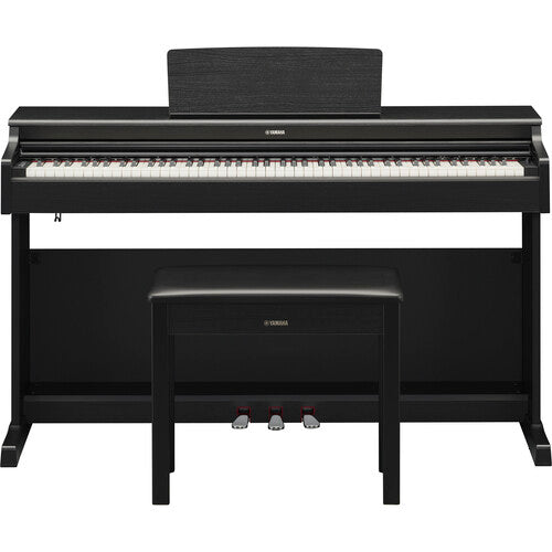 Yamaha ARIUS YDP-165 88-Key Console Digital Piano with Bench (Black Walnut)