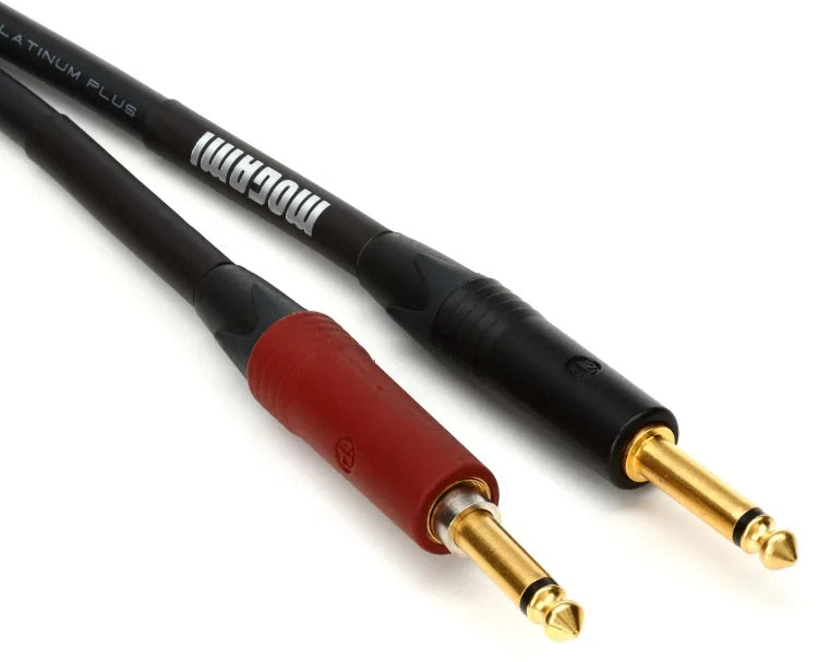 Mogami Platinum Guitar 40 Straight to Straight Instrument Cable - 40 foot