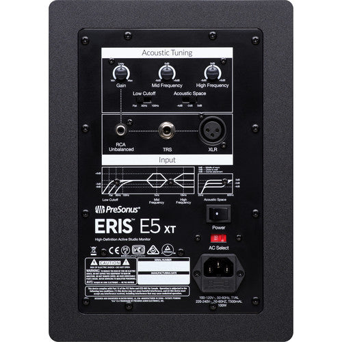 PreSonus Eris E5 XT Two-Way Active 5" Studio Monitor (Single)