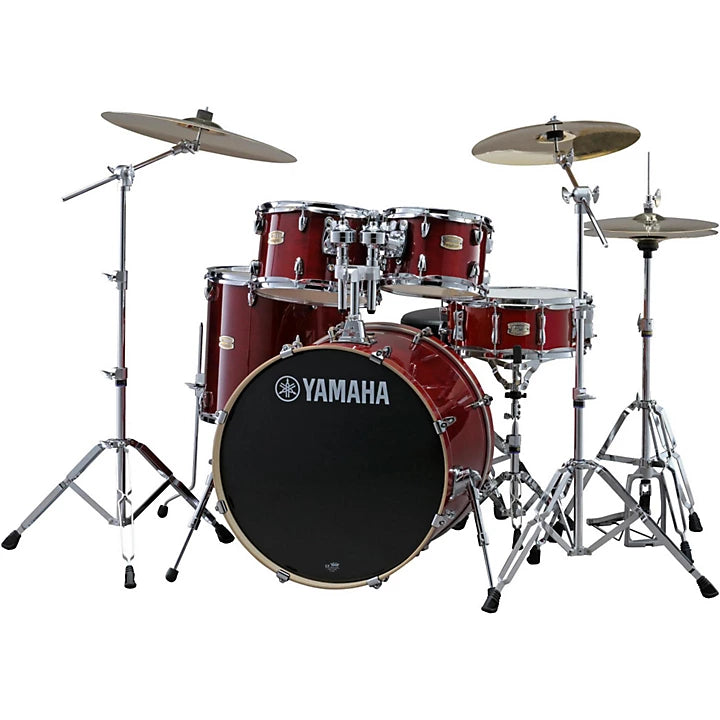 Yamaha Stage Custom Birch 5-Piece Shell Pack With 22" Bass Drum Raven Black