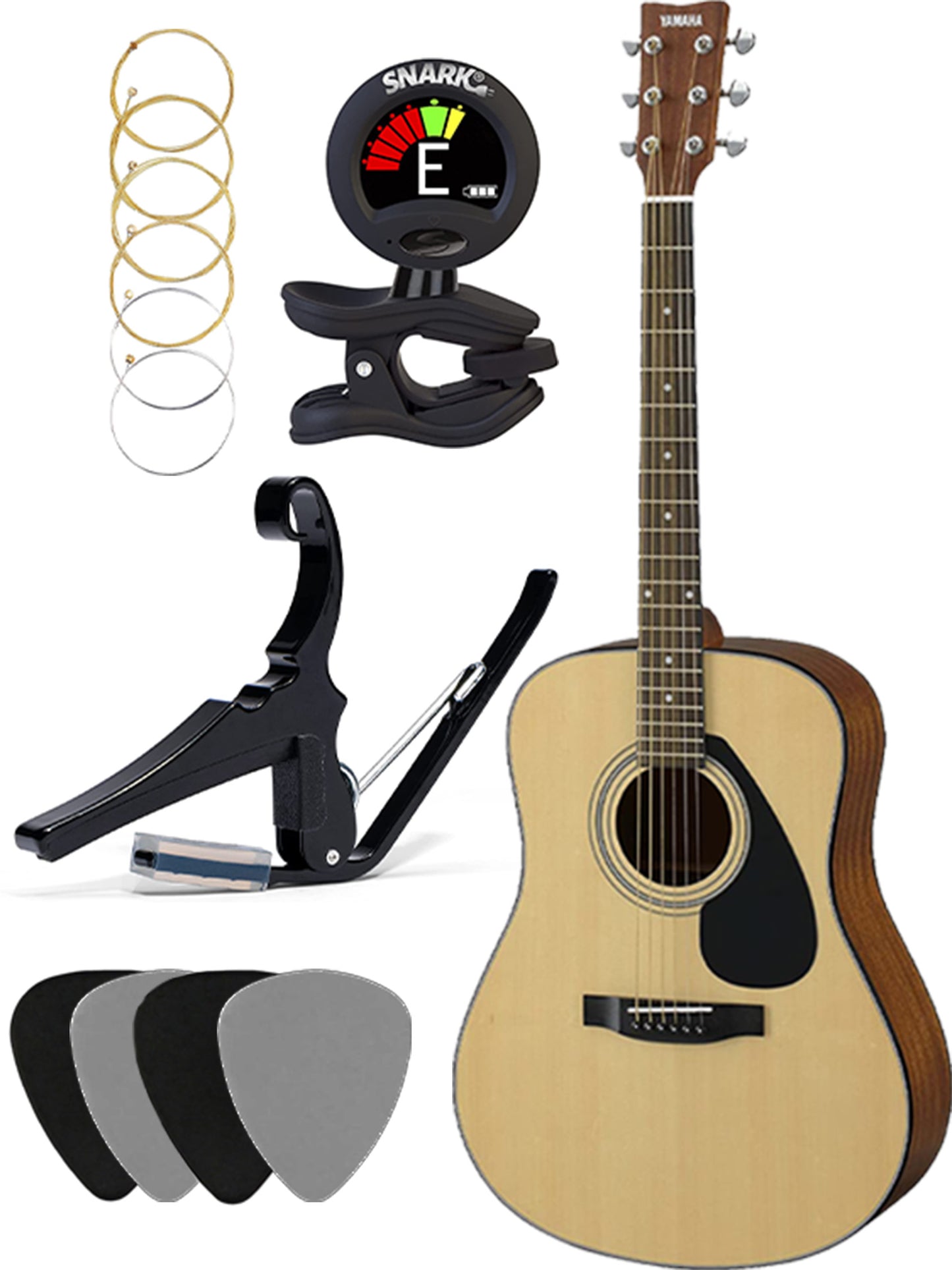 Yamaha F325d Acoustic Guitar Package