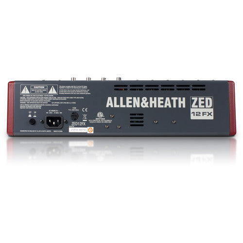 Allen & Heath ZED-12FX 12-Channel Multipurpose USB Mixer with Effects