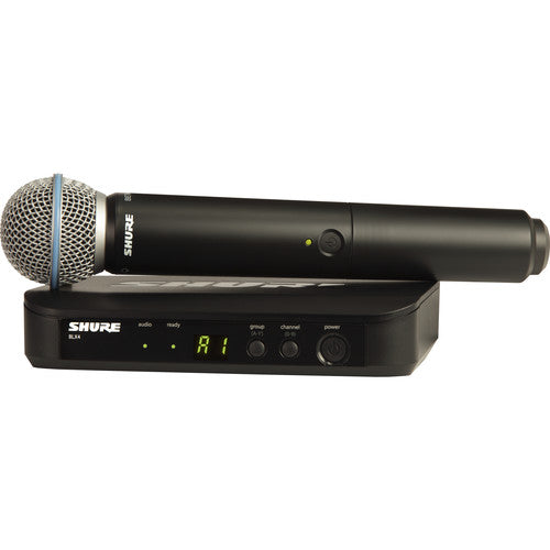 Shure BLX24/B58 Wireless Handheld Microphone System with Beta 58A Capsule