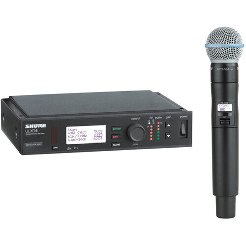 Shure ULX-D Digital Wireless Handheld Microphone Kit with Beta 58A Capsule